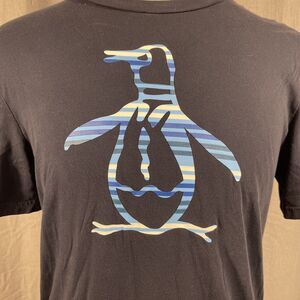 Original Penguin Munsingwear Tee T‎ Shirt Mens M Blue Short Sleeve Casual